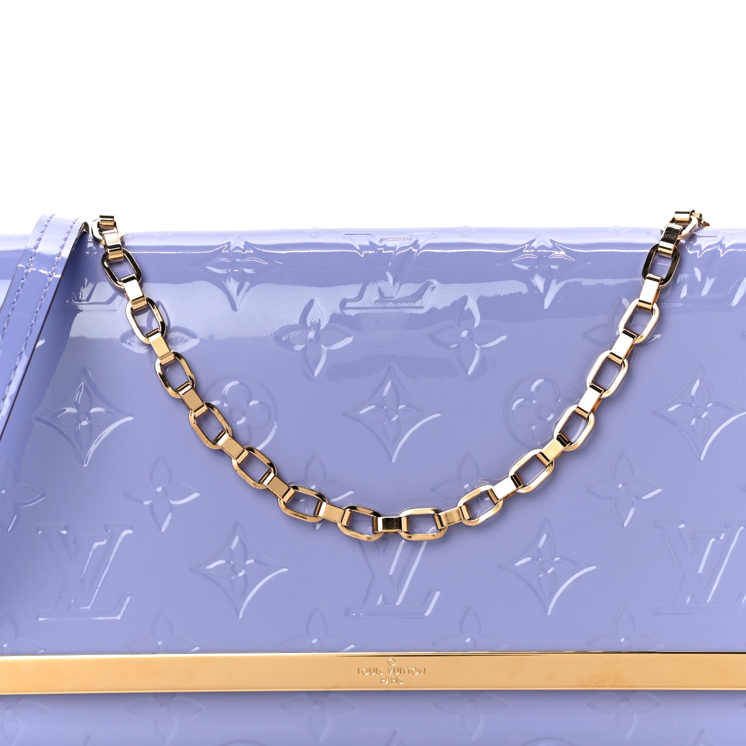 Louis Vuitton Vernis Ana Clutch Lilac 8 of 11
