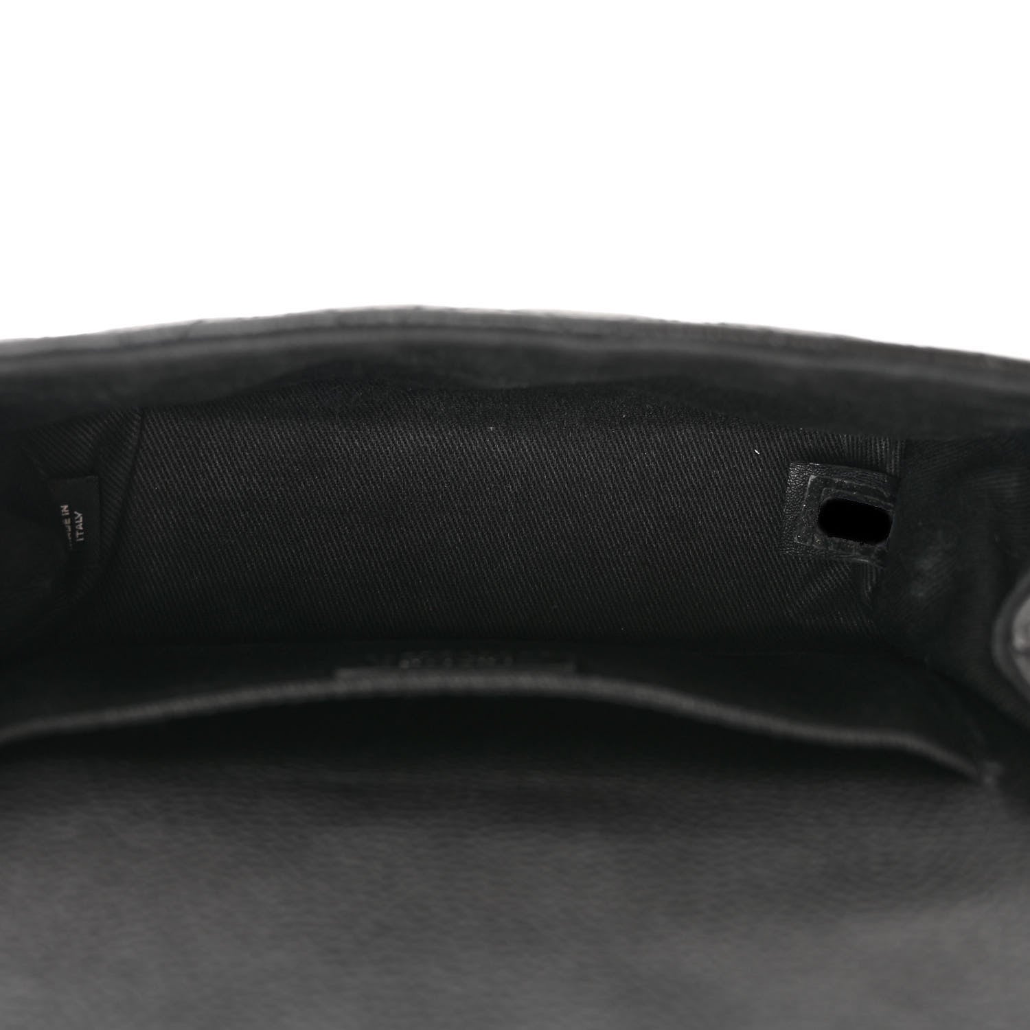 Chanel Grained Calfskin Quilted 2.55 Reissue Flap Belt Bag Clutch Black 5 of 11