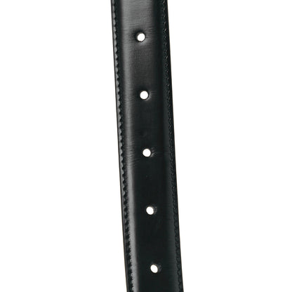 Gucci Calfskin Icaro Square G 25mm Belt 110 44 Black 5 of 5