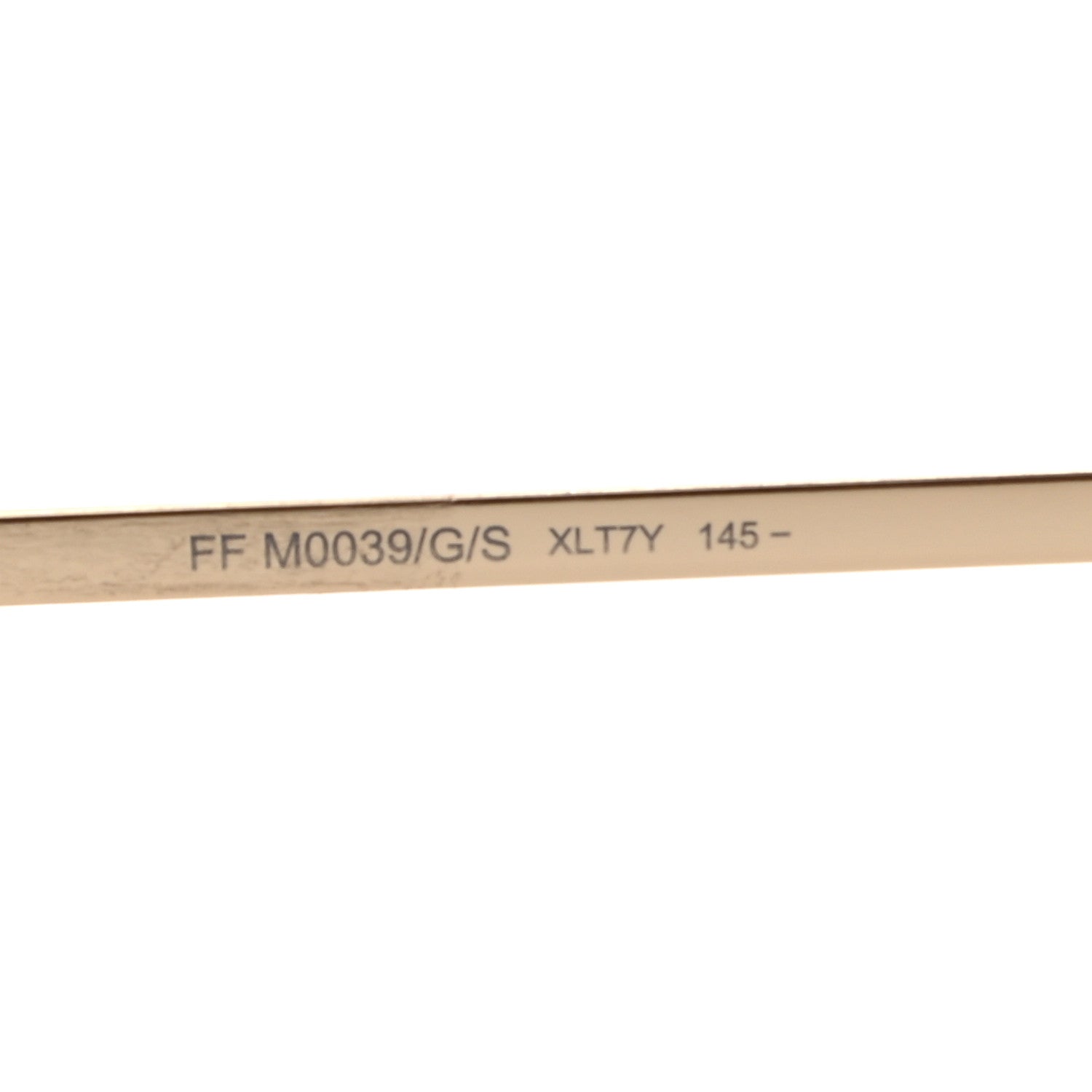 Fendi FF Fabulous Shield Sunglasses FF M0039/G/S Beige 4 of 6