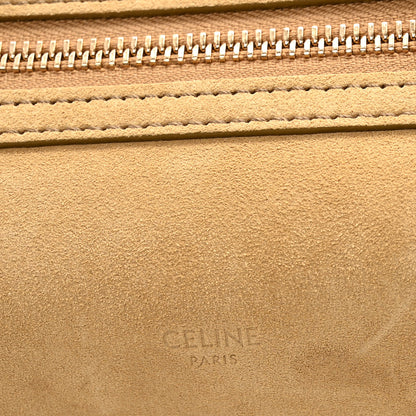 Celine Suede Calfskin Medium New Luggage Beige 6 of 12