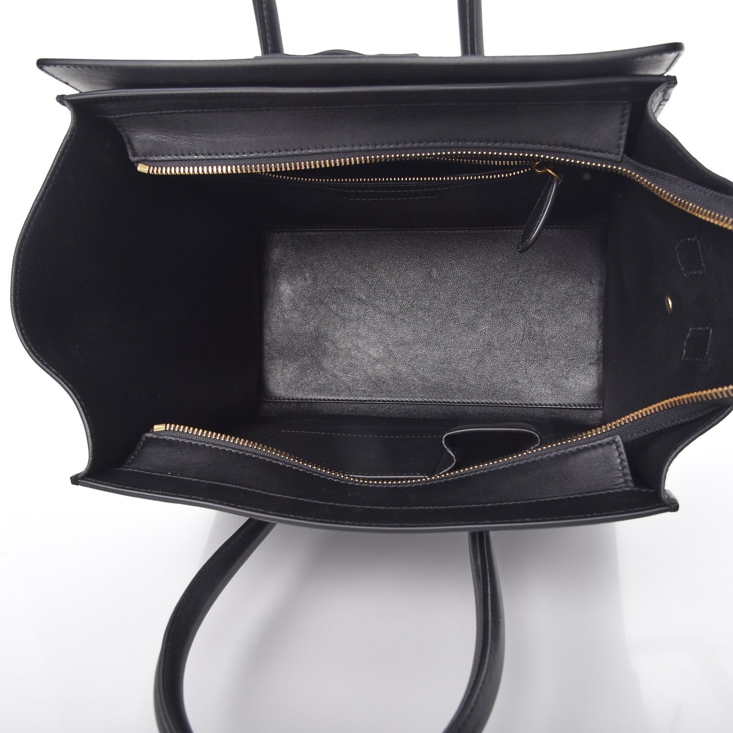 Smooth Calfskin Mini Luggage Black