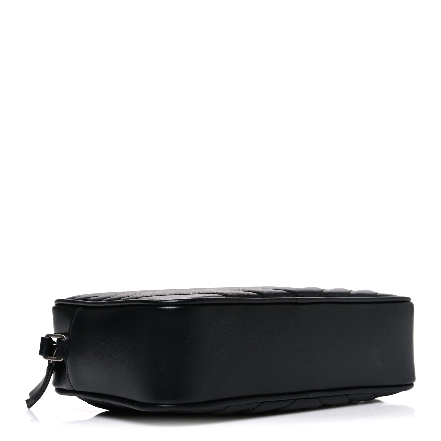 Saint Laurent Calfskin Matelasse Monogram Lou Camera Bag Black 4 of 10