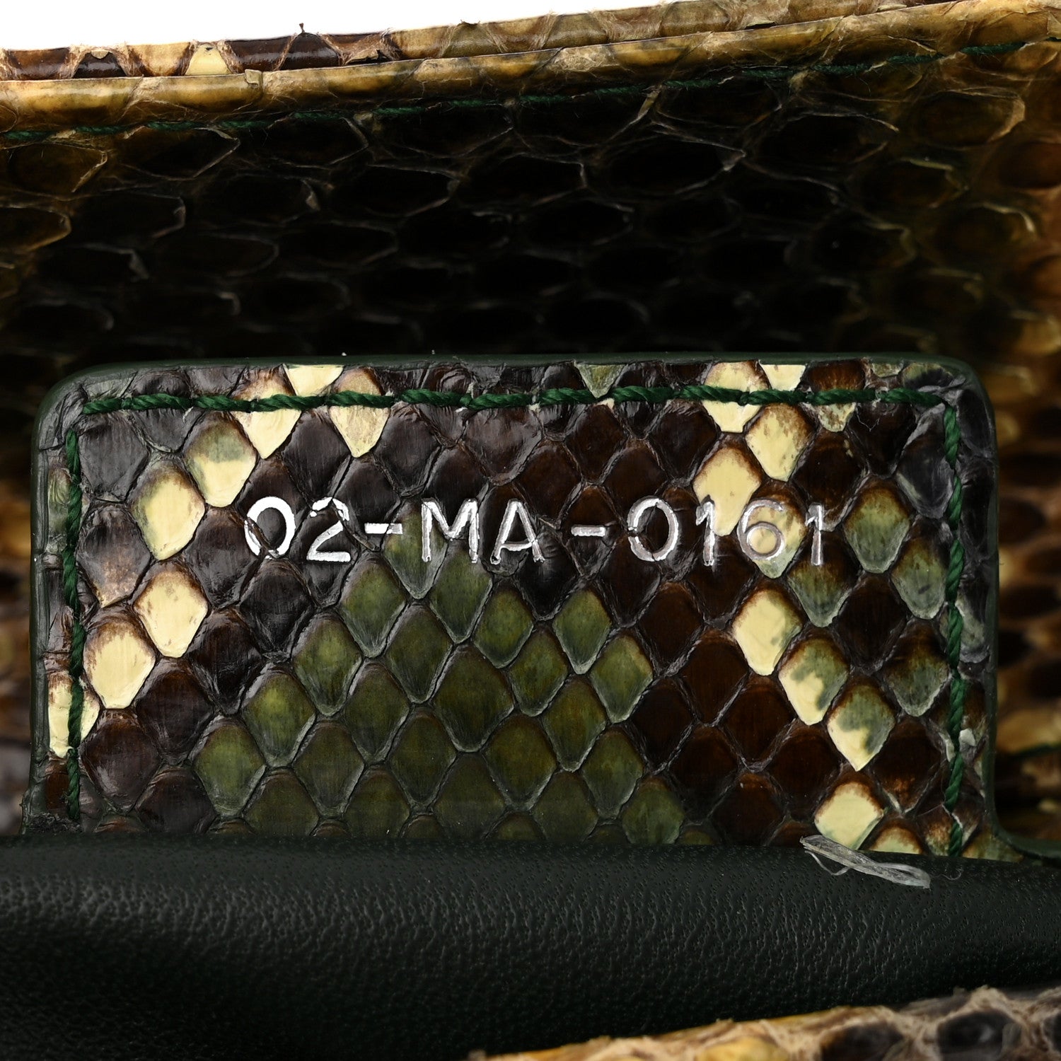 Christian Dior Snakeskin Medium Lady Dior Brown Multicolor 7 of 10