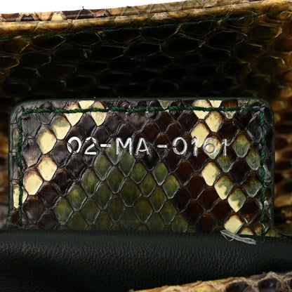Christian Dior Snakeskin Medium Lady Dior Brown Multicolor 7 of 10