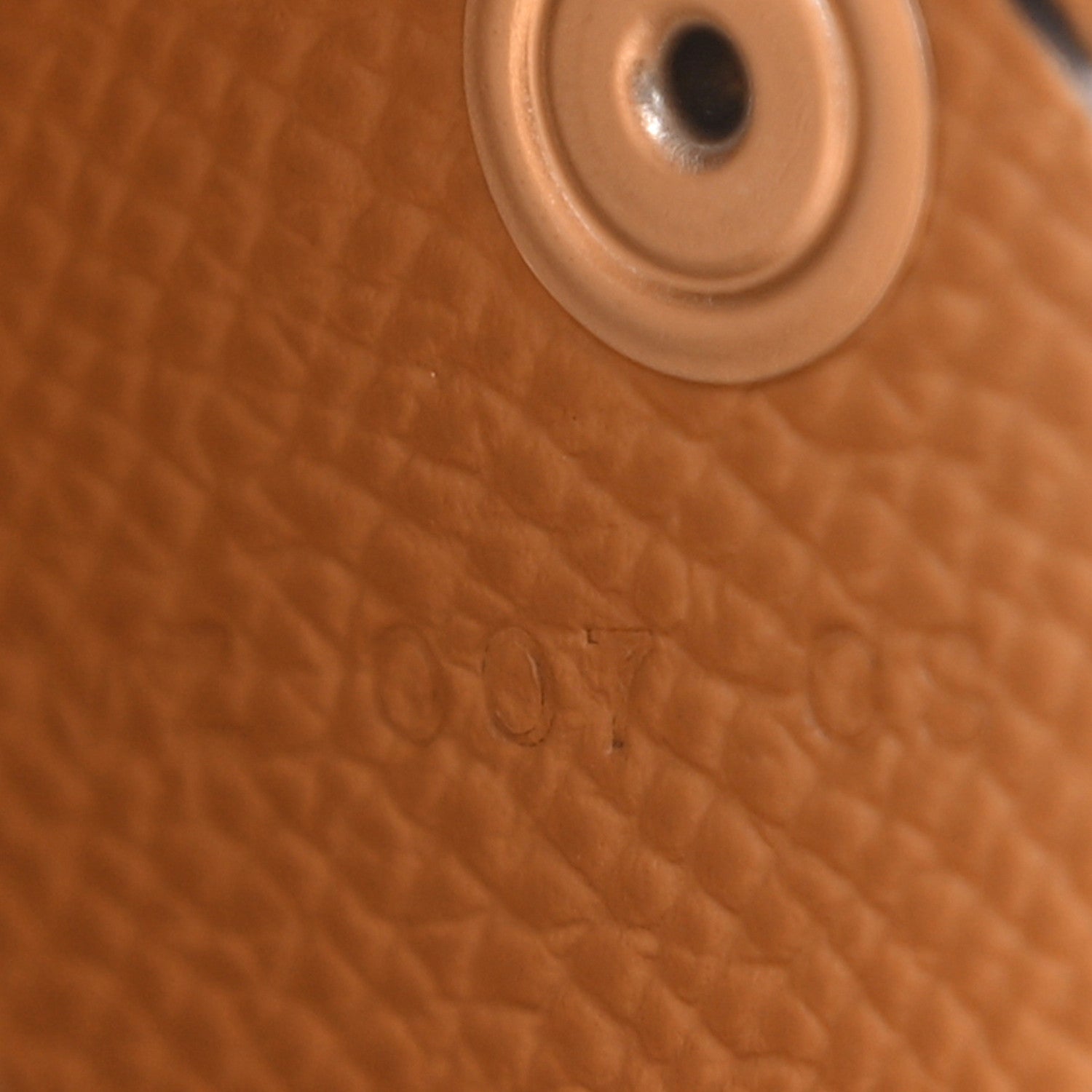 Hermes Epsom Verso Calvi Card Case Alezan Biscuit 7 of 8