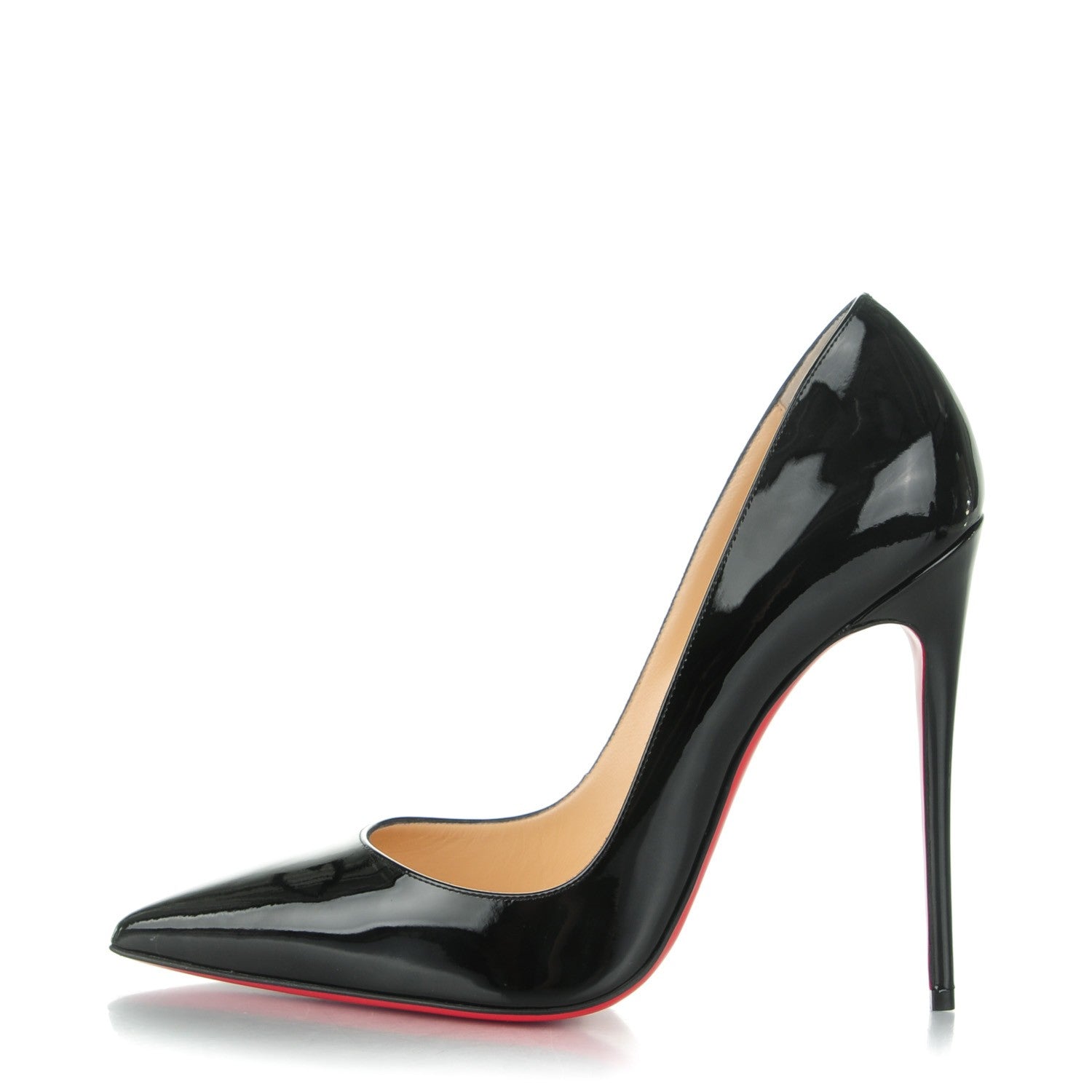 Christian Louboutin Patent So Kate 120 Pumps 40 Black 1 of 7