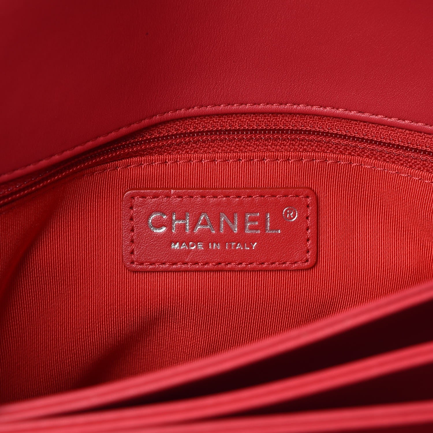 Chanel Calfskin Jumbo Tramezzo Flap Red 7 of 9