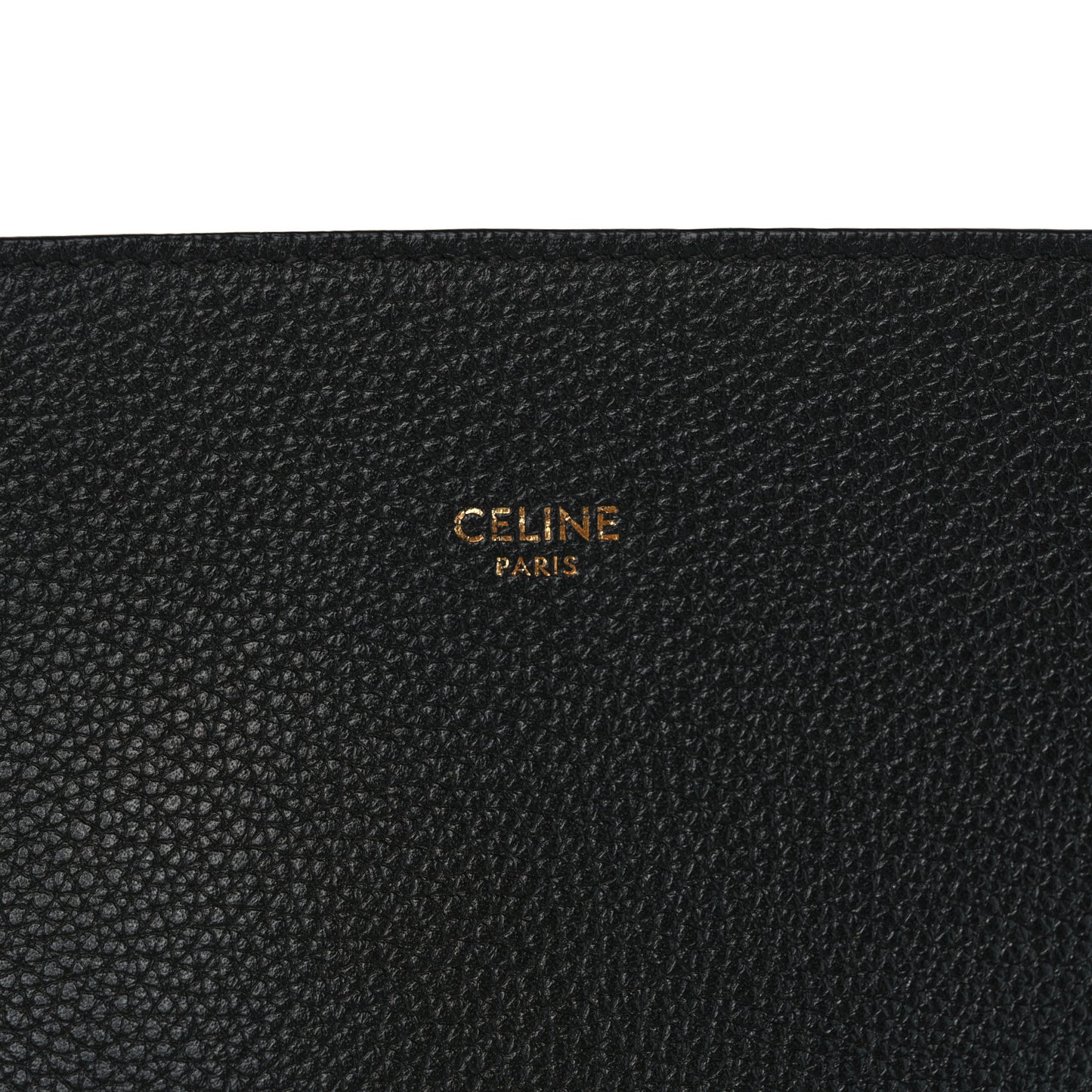 Soft Grained Calfskin Medium Belt Cabas Phantom Black