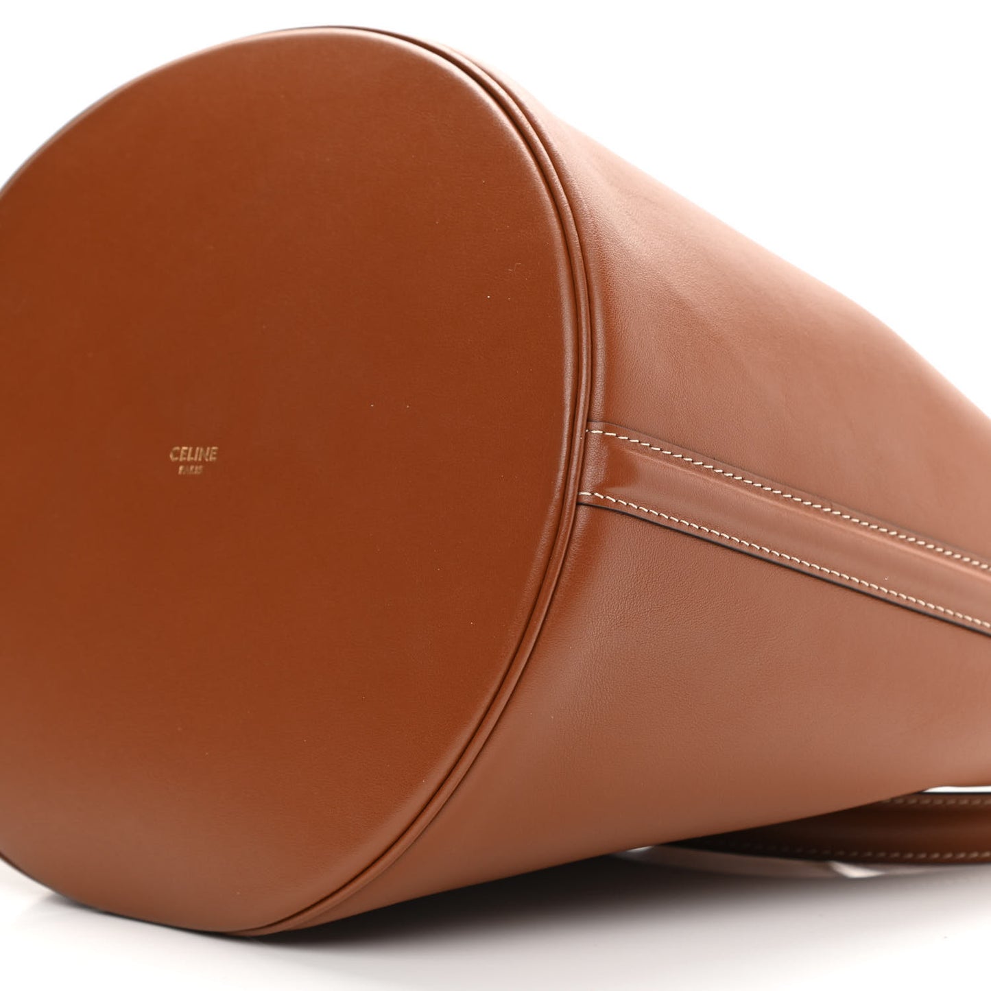 Smooth Calfskin Bucket 16 Bag Tan