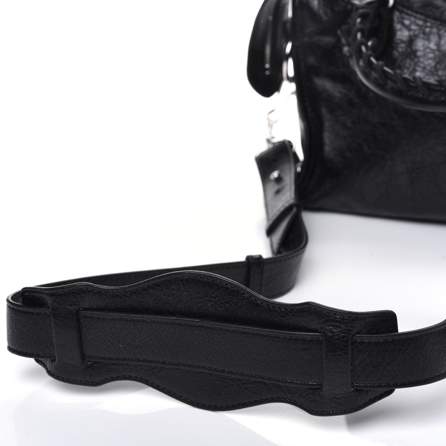 Balenciaga Agneau Classic Silver Hardware Mini City Black 19 of 21