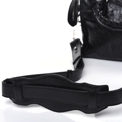 Balenciaga Agneau Classic Silver Hardware Mini City Black 19 of 21