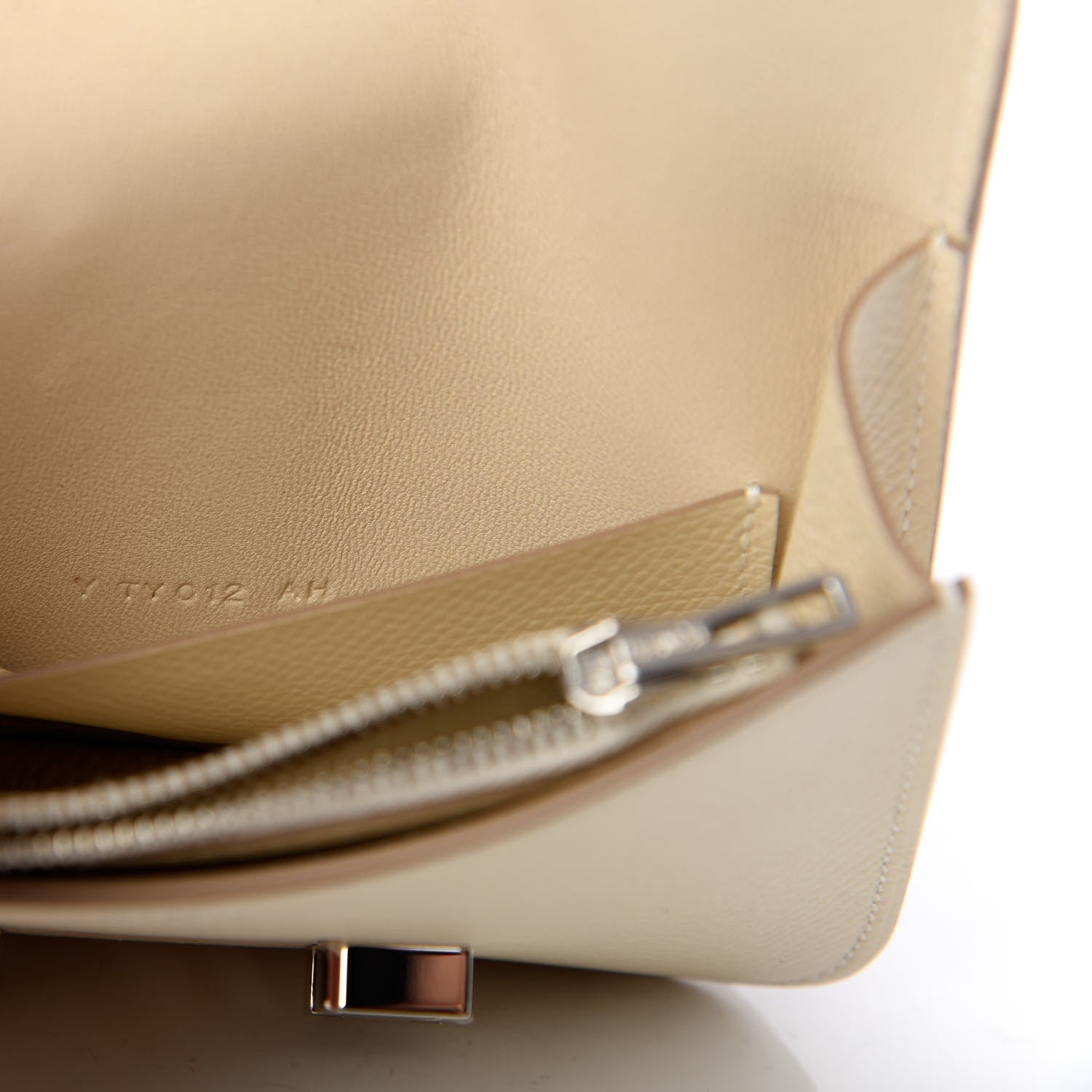 Hermes Epsom Constance Slim Wallet Craie 7 of 8