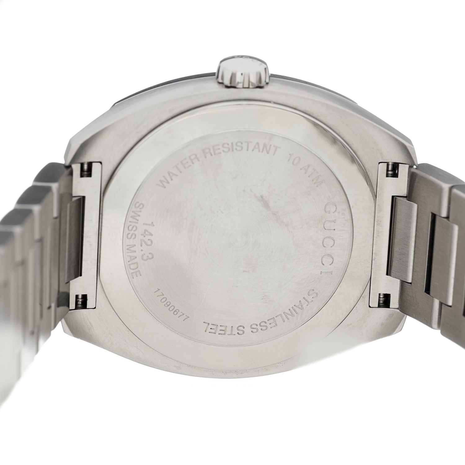 Gucci Stainless Steel 40mm GG2570 Quartz Watch Black 4 of 5