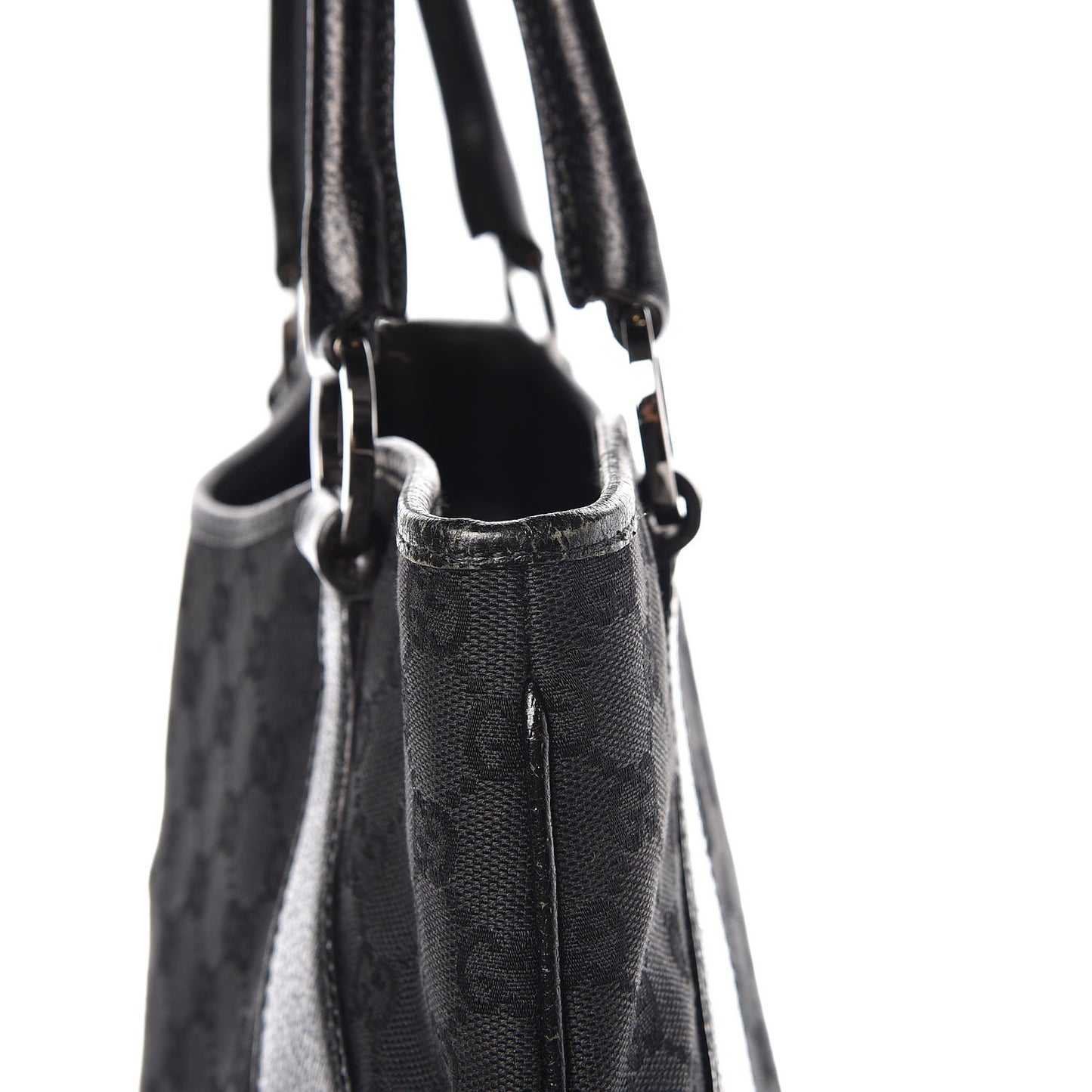 Monogram Signature GG Tote Black