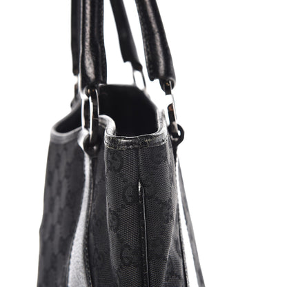 Gucci Monogram Signature GG Tote Black 8 of 17