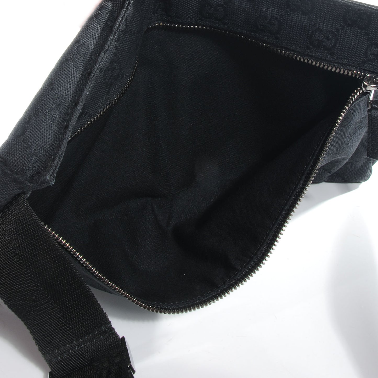 Monogram Belt Bag Black