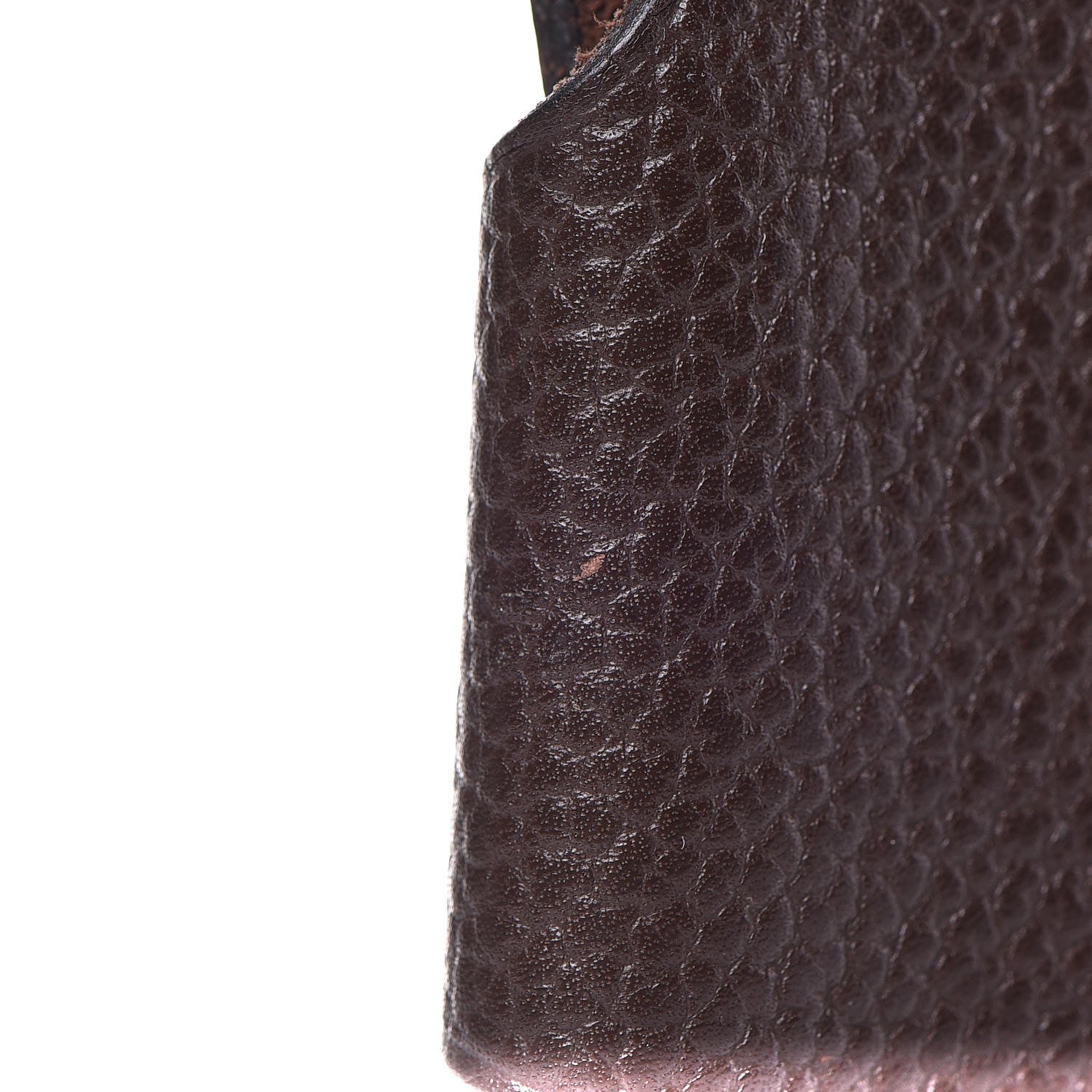 Hermes Togo Ulysse PM Notebook Cover Chocolate 11 of 11