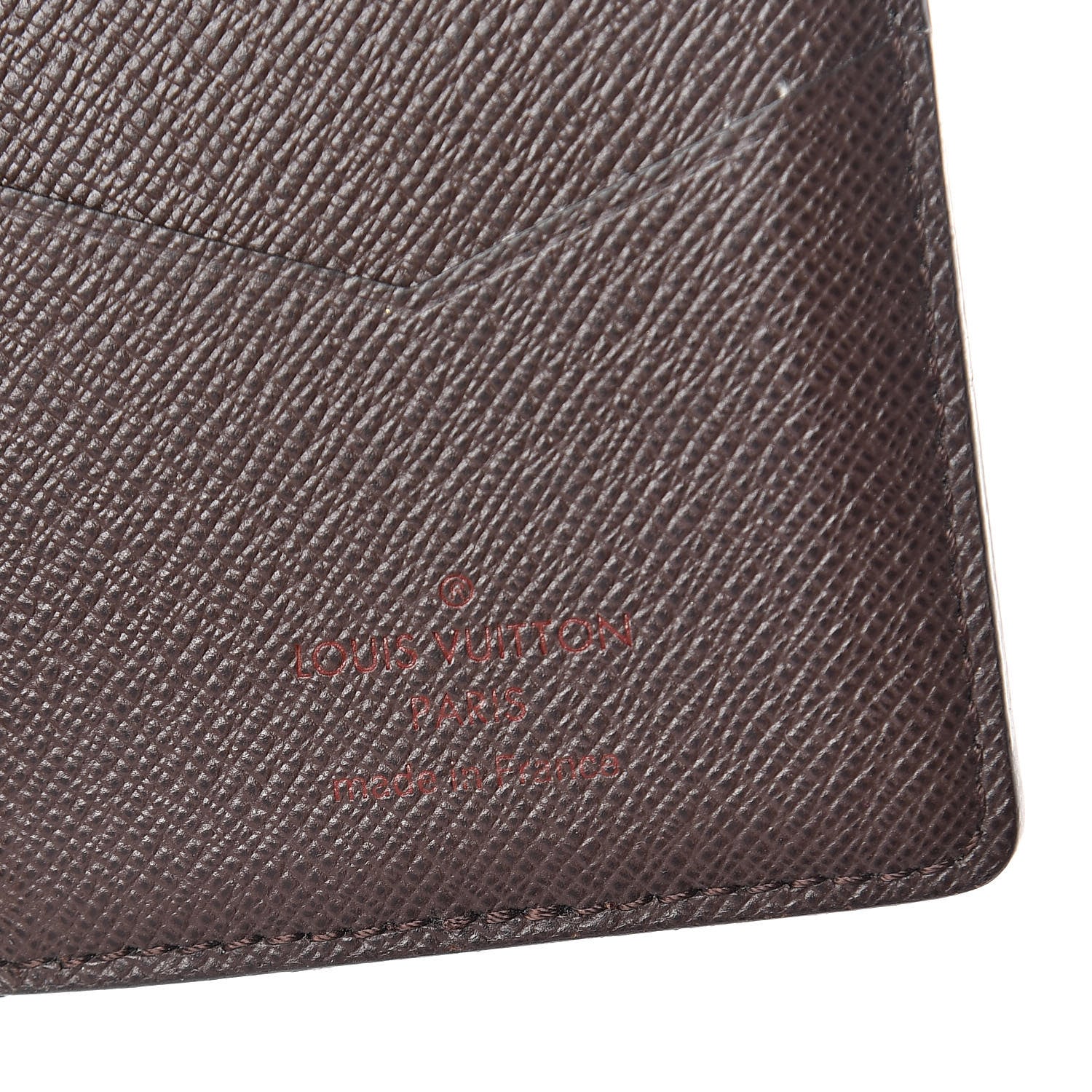 Louis Vuitton Damier Ebene Pocket Organizer NM 6 of 9