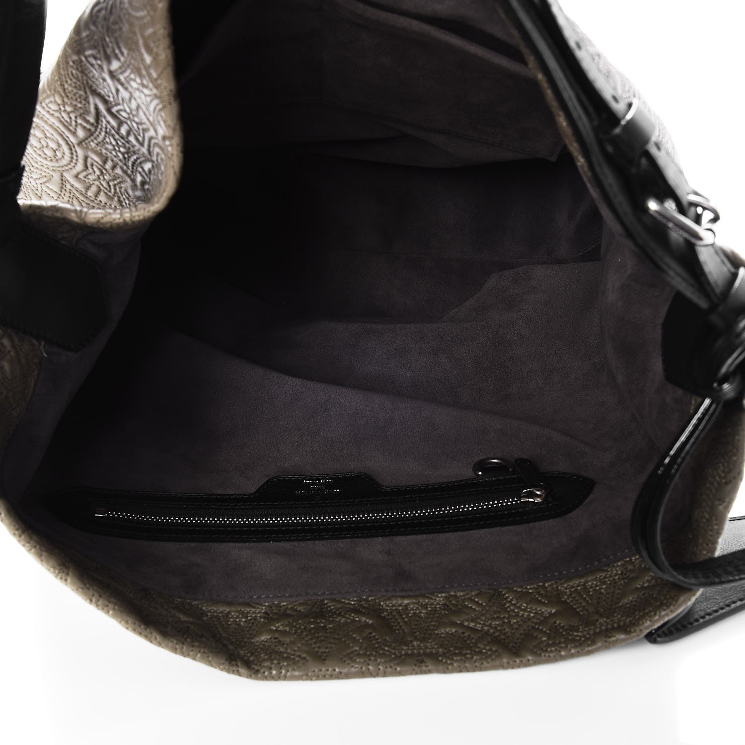 Louis Vuitton Monogram Lambskin Antheia Hobo PM Olive 5 of 6
