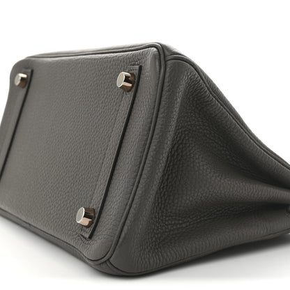 Hermes Togo Birkin 25 Etain 10 of 12