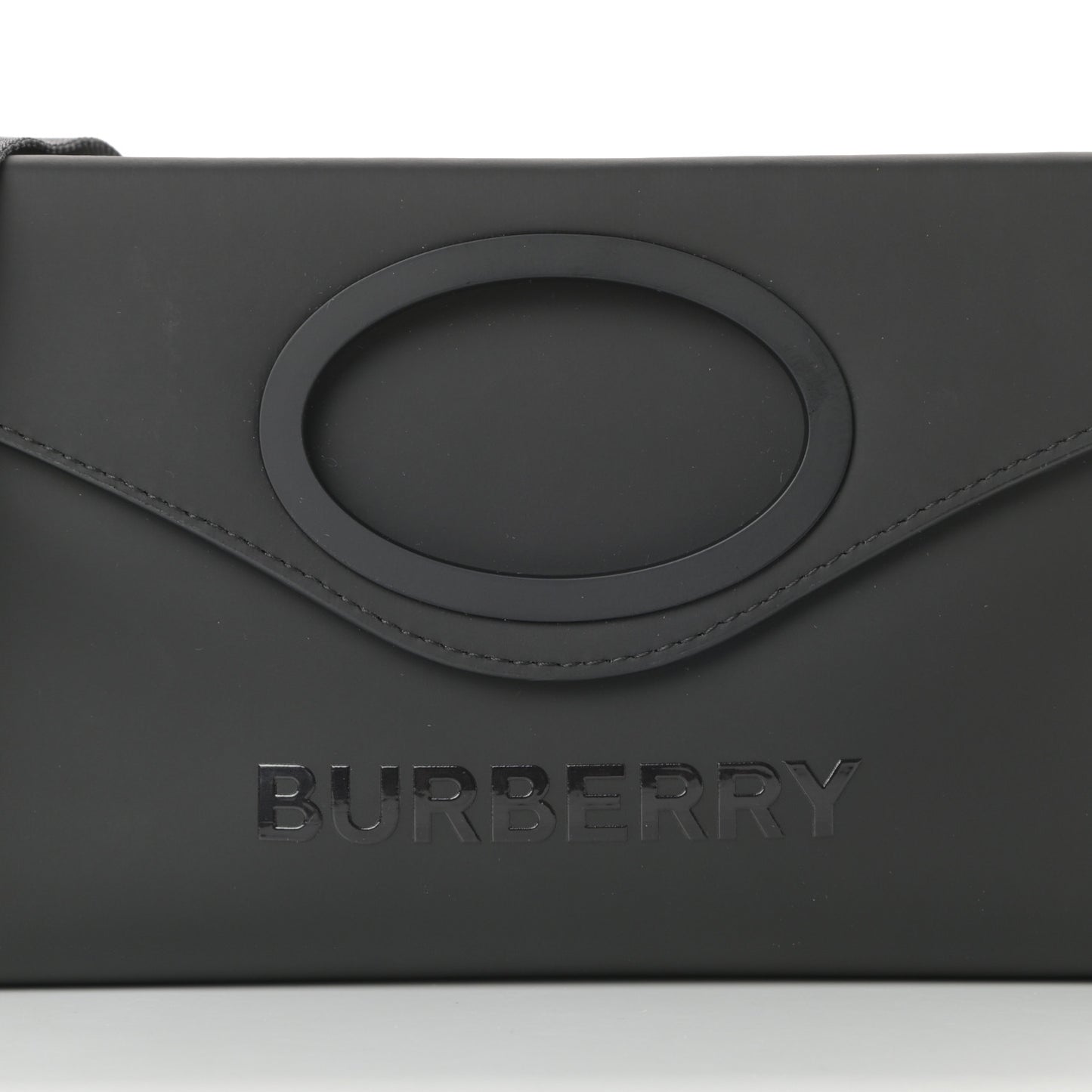 Rubberised Cotton Foldover Pocket Bag Black