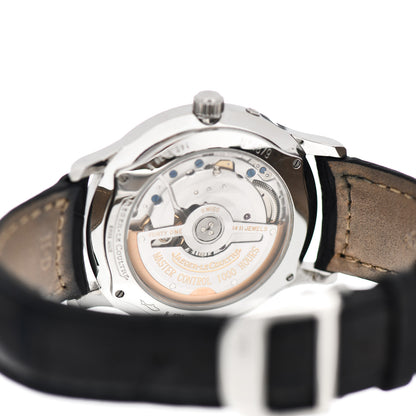 Jaeger-LeCoultre Stainless Steel Alligator 37mm Master Control Reserve de Marche Automatic Watch Q1378420 4 of 4