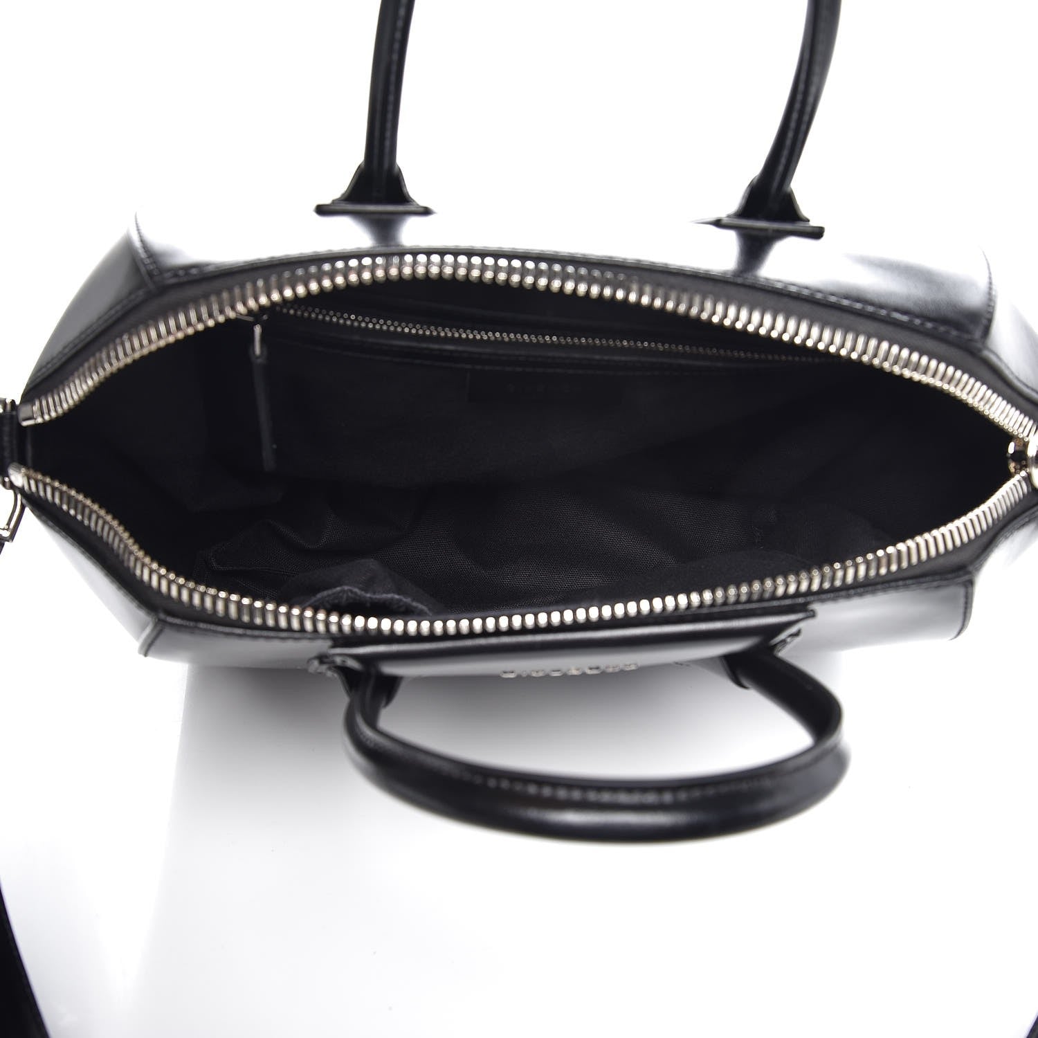 Givenchy Shiny Lord Calfskin Medium Antigona Black 5 of 10