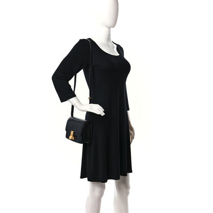 Celine Lizard Small Classic Box Flap Bag Black 2 of 8