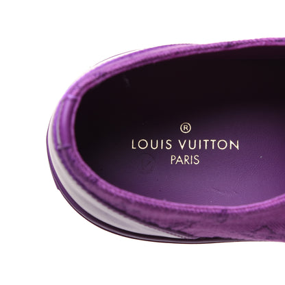 Louis Vuitton Canvas Monogram Mens Tattoo Sneakers 7 Violet 8 of 11