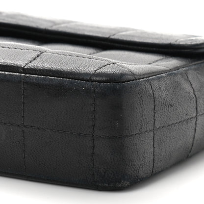 Chanel Lambskin East West Chocolate Bar Flap Black 10 of 10