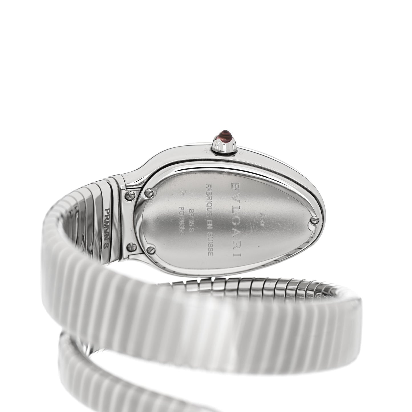 Stainless Steel 35mm Serpenti Tubogas Quartz Watch