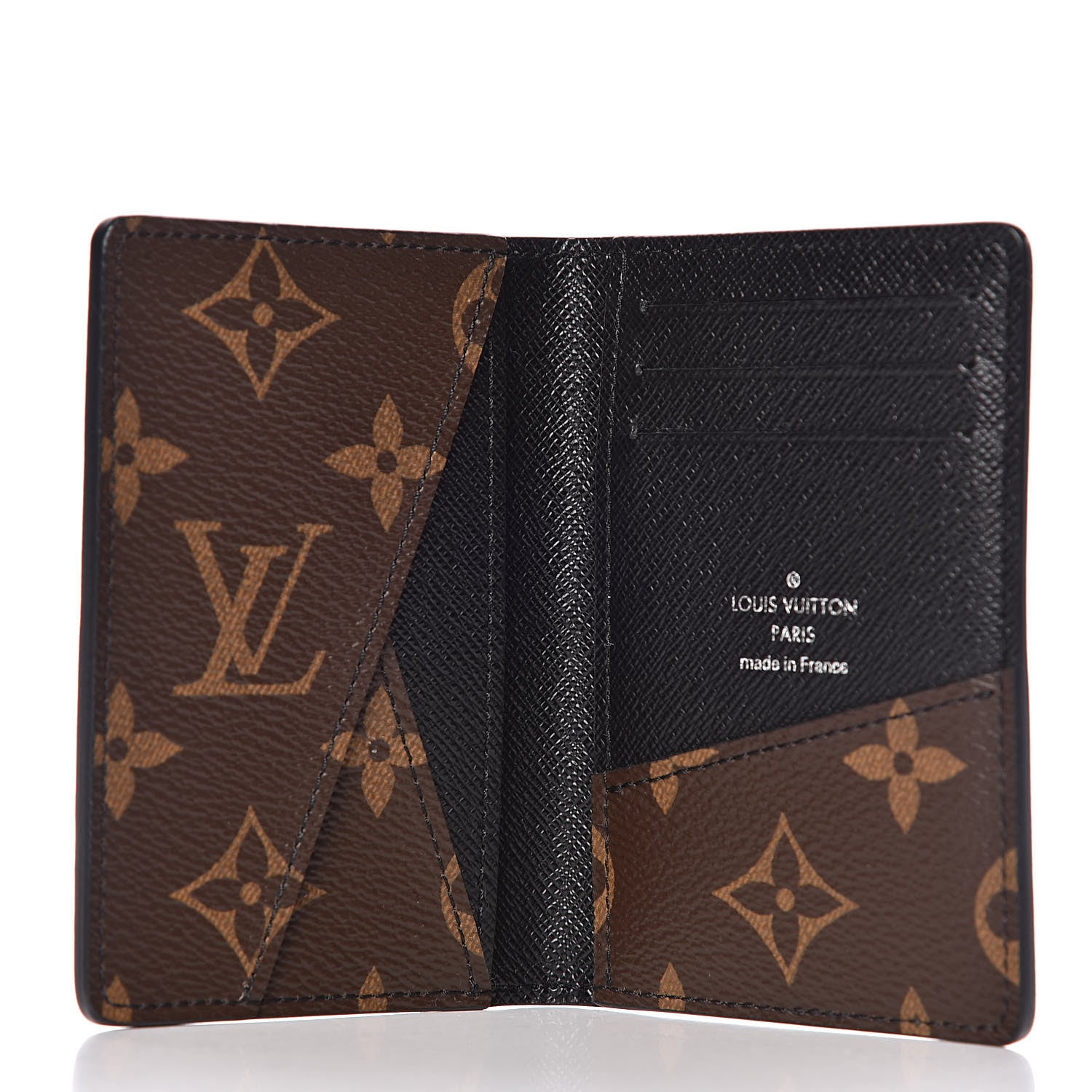 Louis Vuitton Monogram Macassar Pocket Organizer NM 5 of 6
