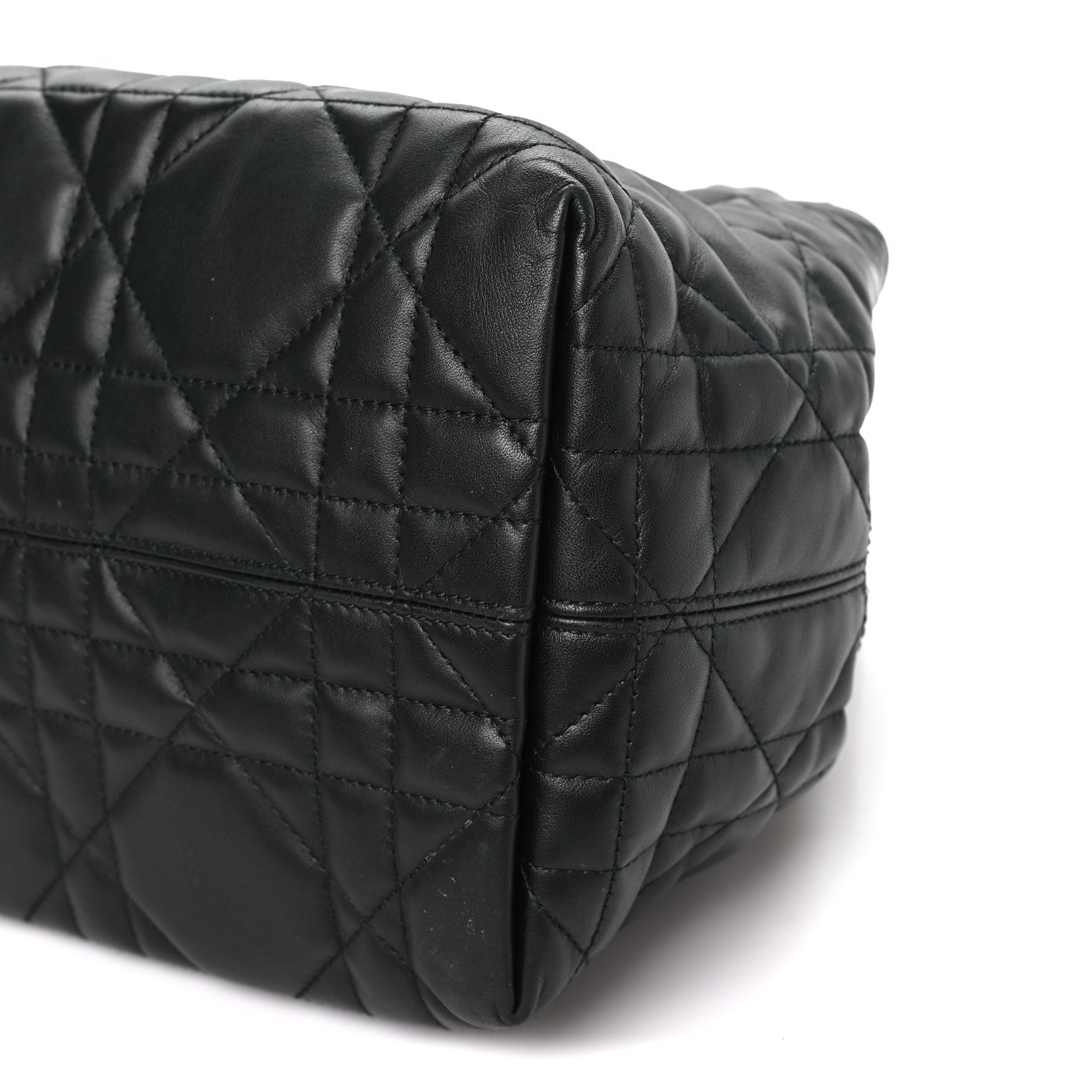 Christian Dior Calfskin Macrocannage Medium Toujours Black 10 of 11