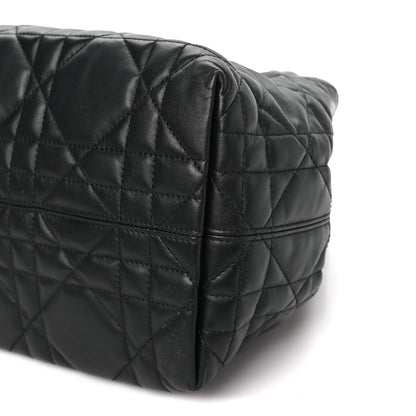 Christian Dior Calfskin Macrocannage Medium Toujours Black 10 of 11