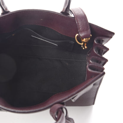 Saint Laurent Grained Calfskin Nano Sac De Jour Amaranto 5 of 9