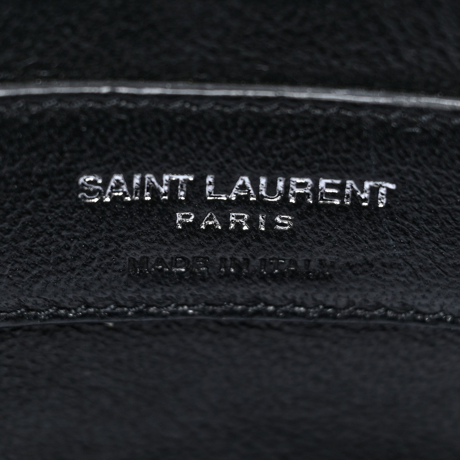 Saint Laurent Calfskin Y Quilted Monogram Small Loulou Chain Satchel Black 7 of 12