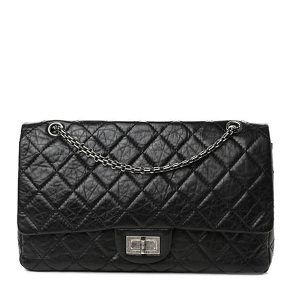 Chanel Aged Calfskin Quilted 2.55 Reissue 227 Flap Black 1 of 4