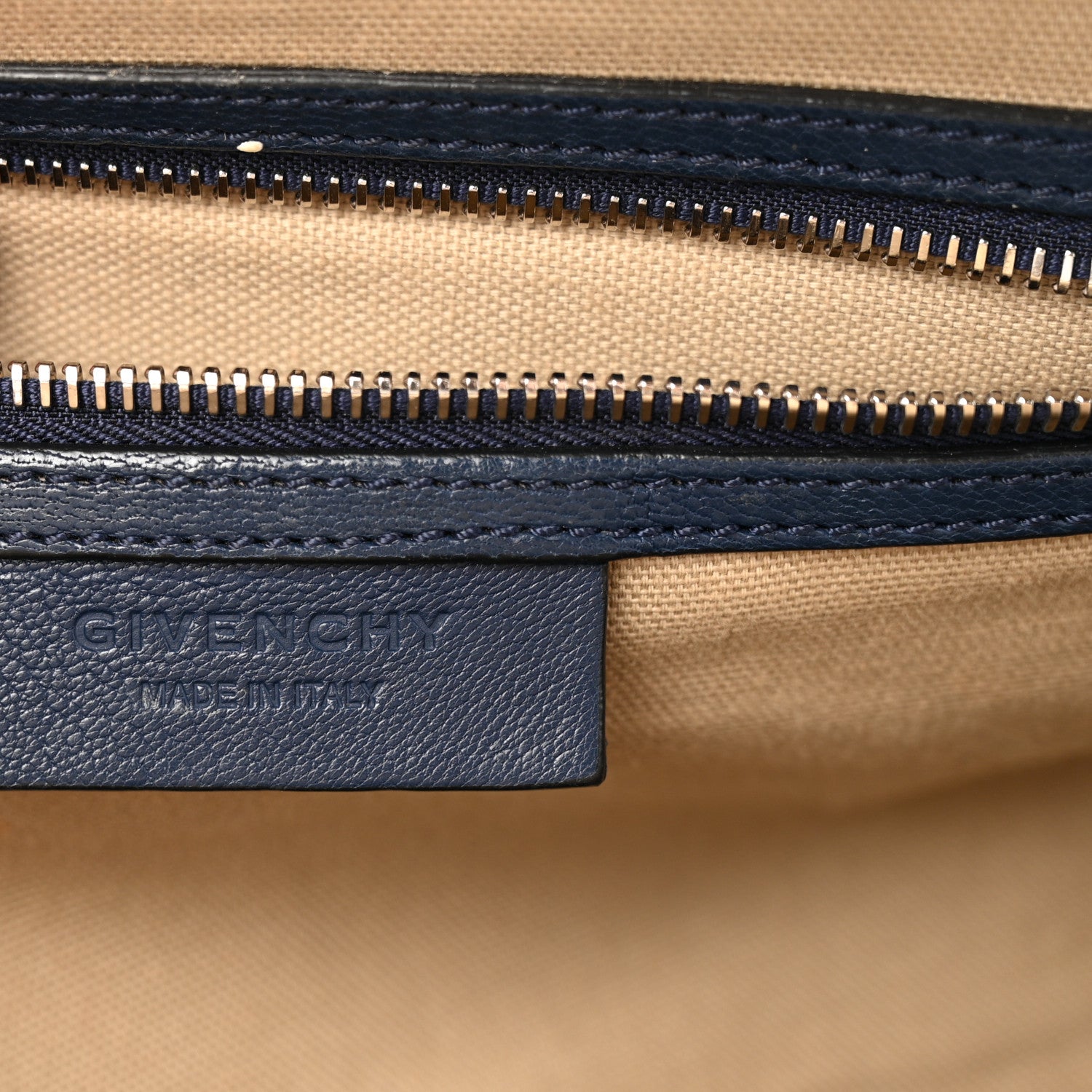 Givenchy Sugar Goatskin Medium Antigona Night Blue 6 of 14