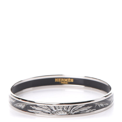 Hermes Enamel Printed Narrow Brazil Bracelet 62 1 of 6