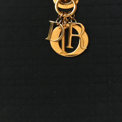 Christian Dior Nylon Cannage Large Lady Dior Black 8 of 10