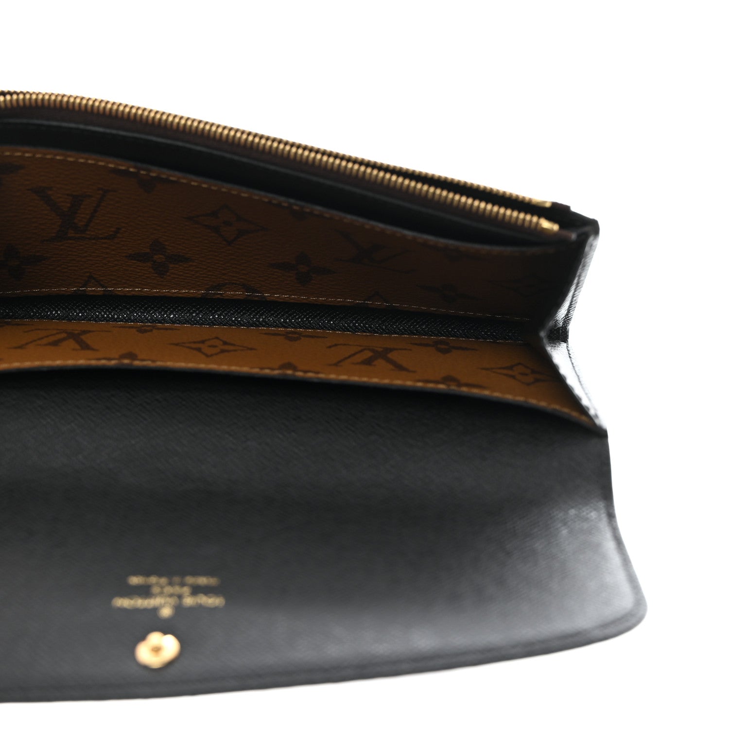 Louis Vuitton Reverse Monogram Emilie Wallet 5 of 7