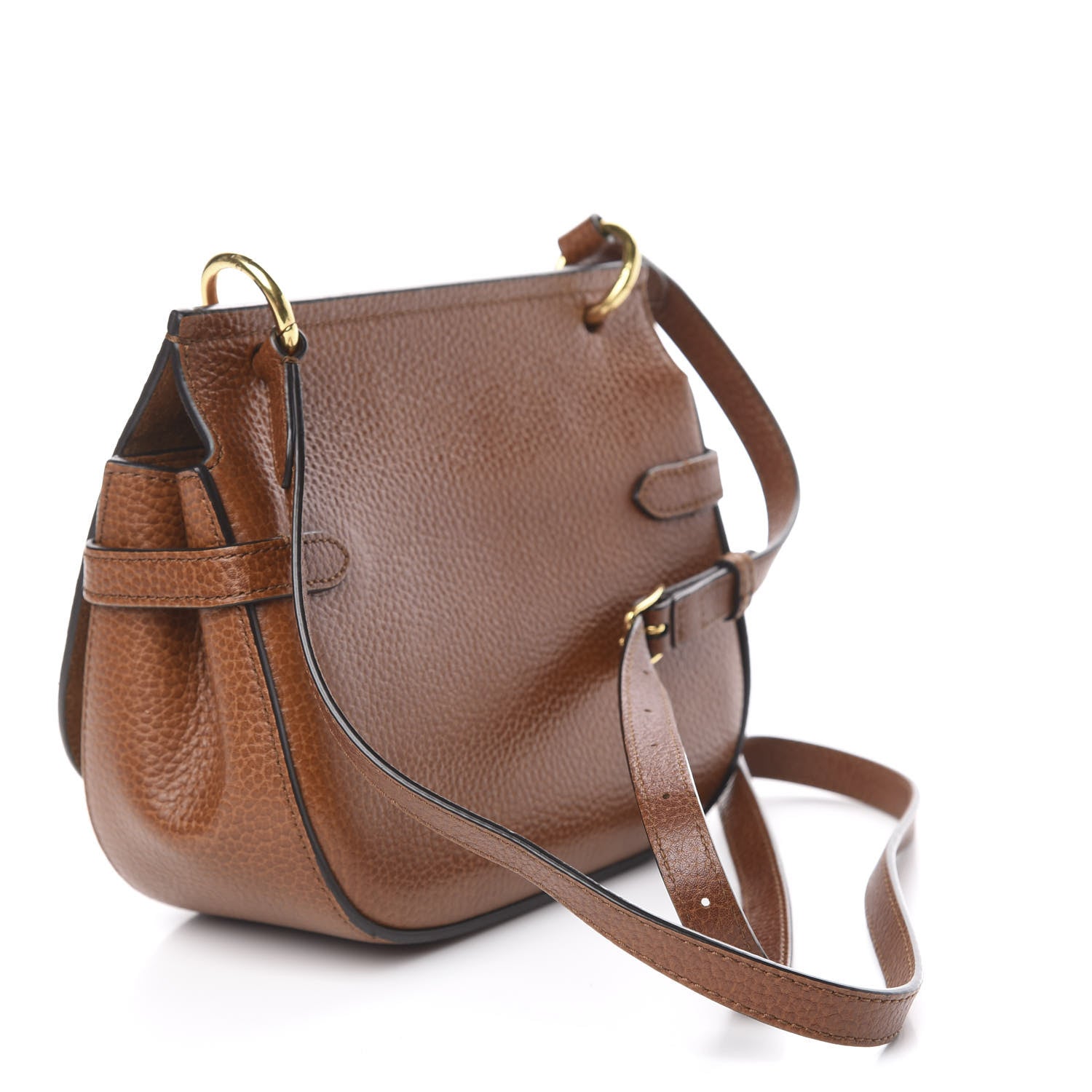 Mulberry Small Classic Grain Small Amberley Satchel Oak 2 of 10
