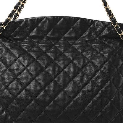 Chanel Calfskin Quilted Large Chain Me Hobo Black 8 of 10