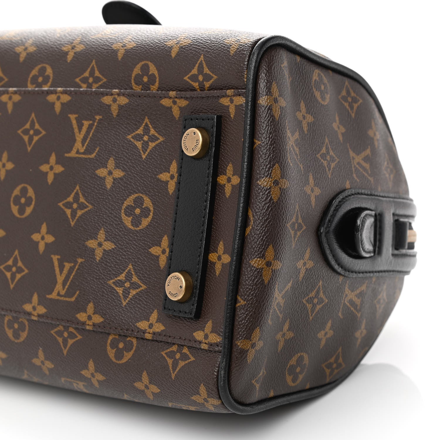 Louis Vuitton Monogram Golden Arrow Speedy Black 7 of 8