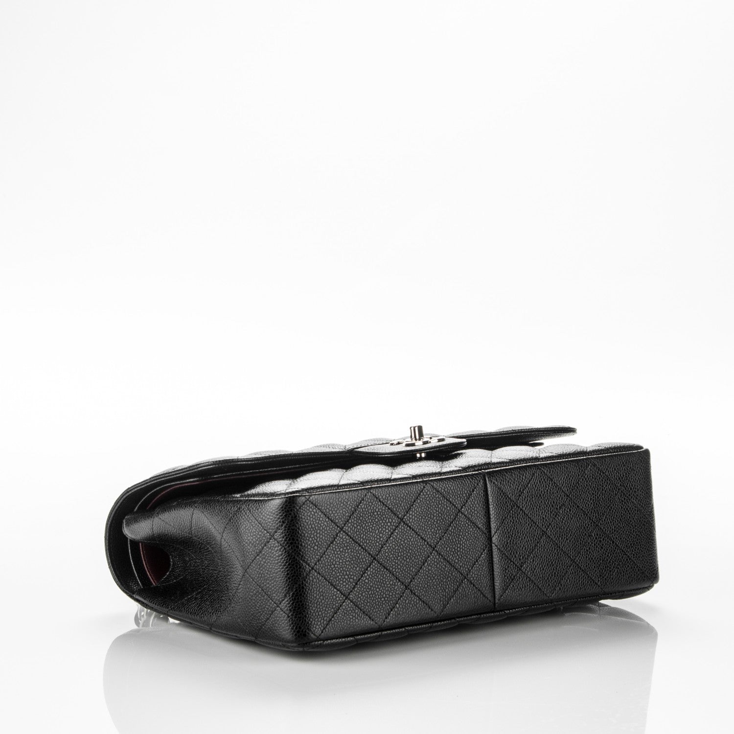 Chanel Caviar Quilted Jumbo Double Flap Black 4 of 7