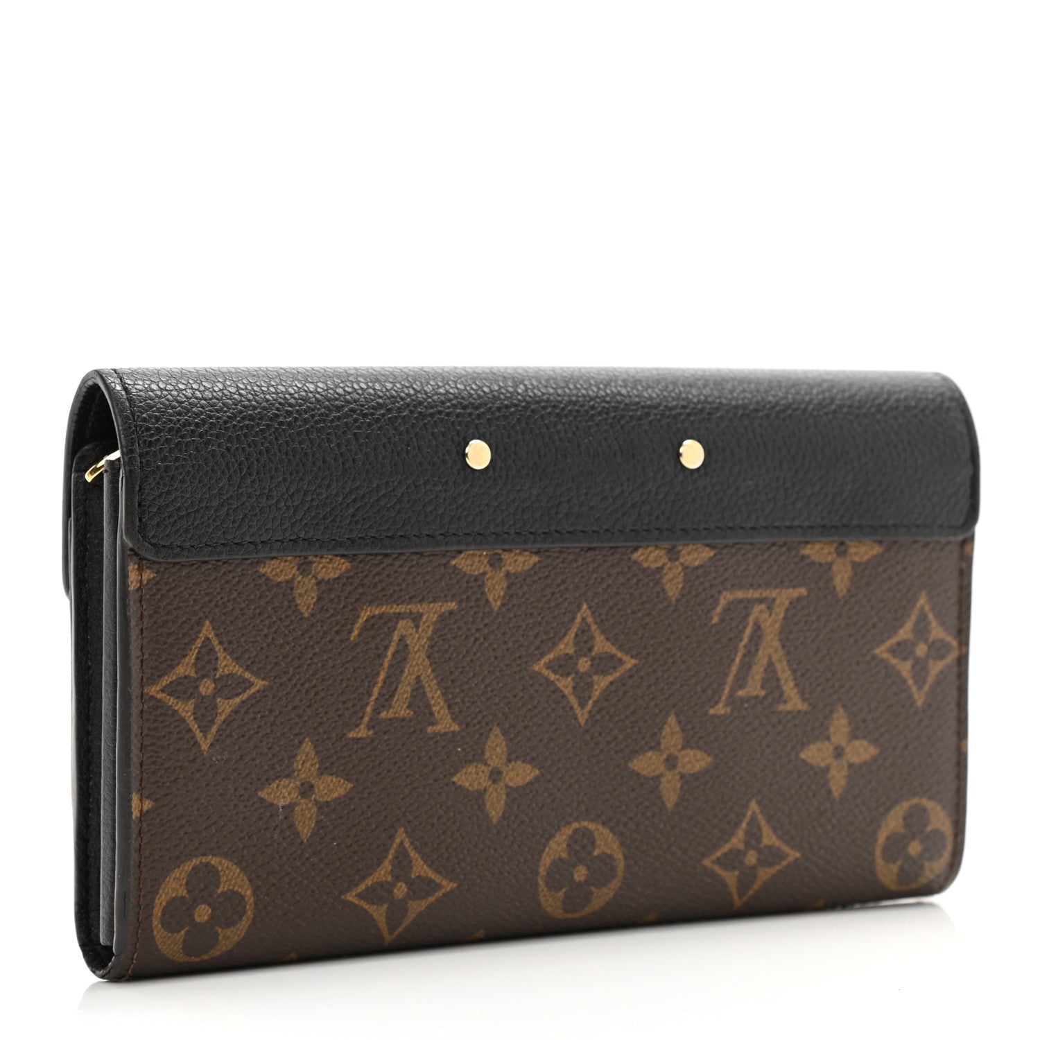 Louis Vuitton Monogram Pallas Wallet Black 4 of 10