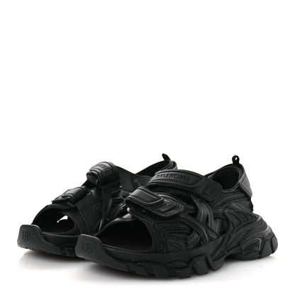 Balenciaga Neoprene Rubber Womens Track Sandals 37 Black 4 of 10