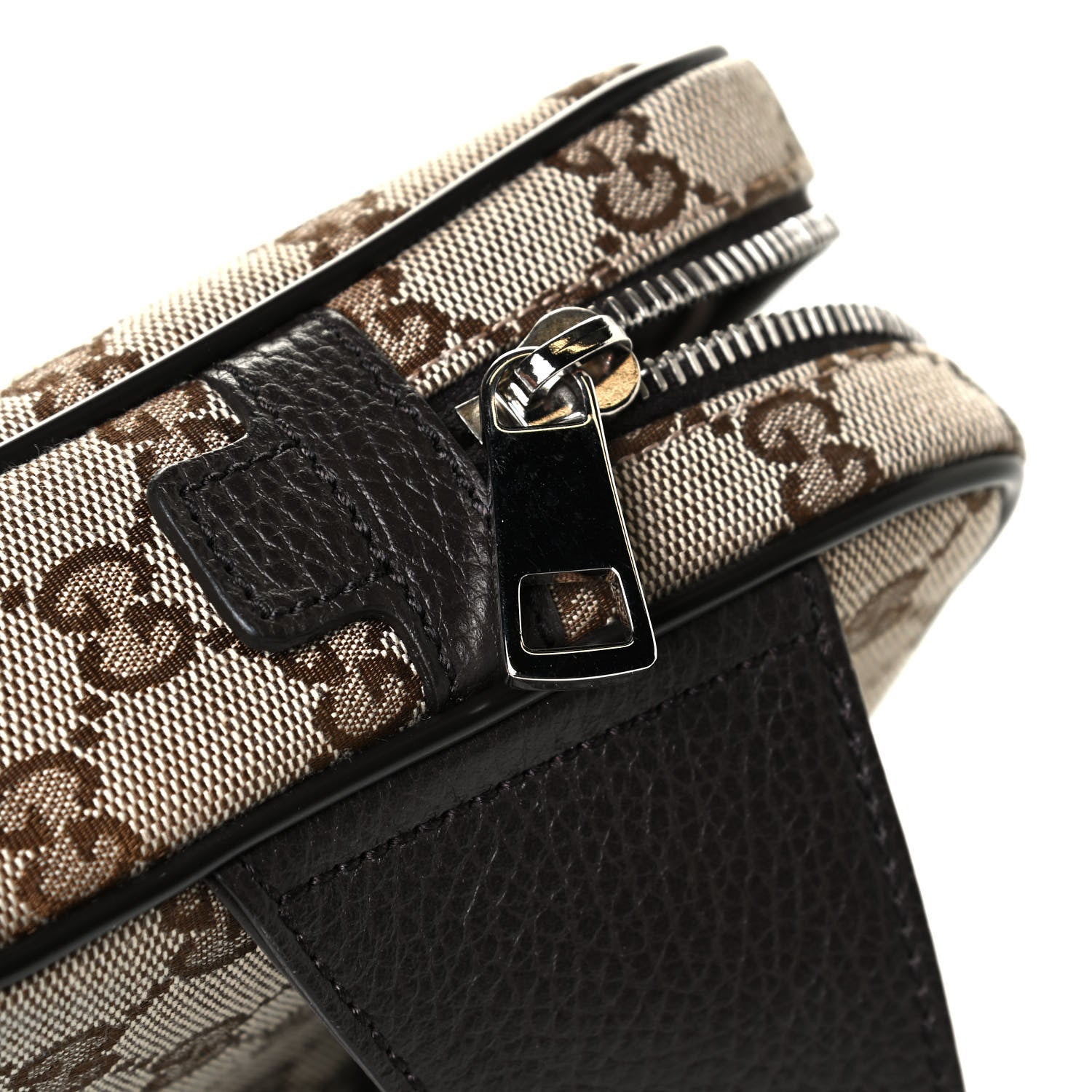 Gucci Monogram Belt Bag Dark Brown 5 of 6