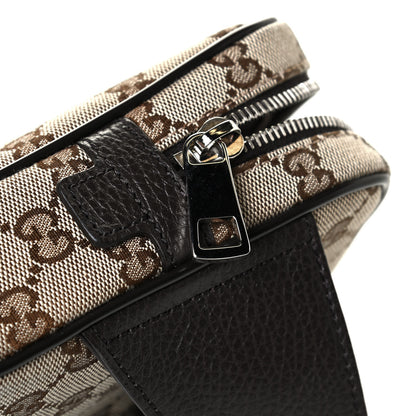 Gucci Monogram Belt Bag Dark Brown 5 of 6